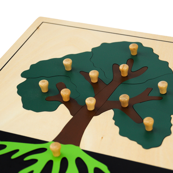Puzzle De l'Arbre - Botanique - Pensées Montessori