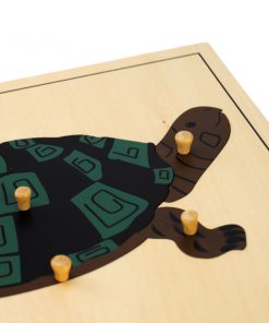 Puzzle de la tortue montessori