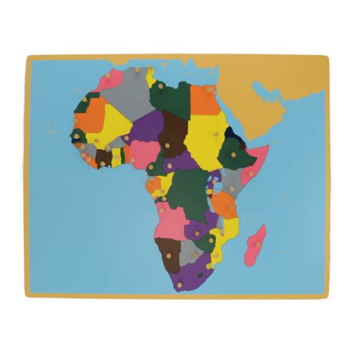 Puzzle de l'afrique