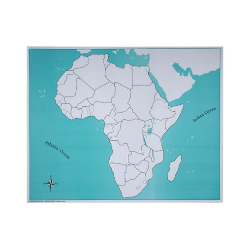 Carte de Contrôle de L'Afrique
