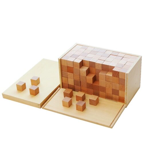 Boite des volumes de 250 cubes