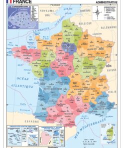 La France : Physique / Administrative