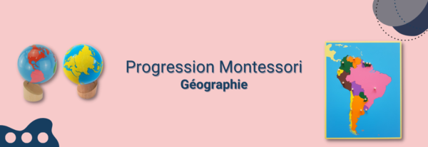 Matériel montessori géographie